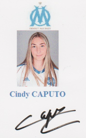 Autographe de Cindy CAPUTO