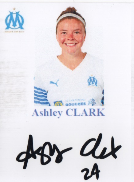 Autographe de Ashley CLARK