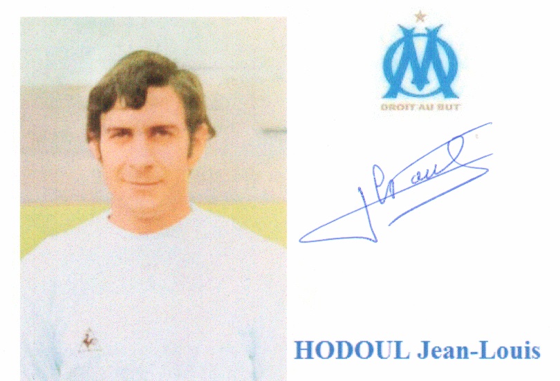 Autographe de Jean-Louis HODOUL