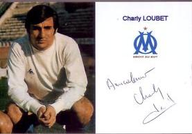 Autographe de Charly LOUBET